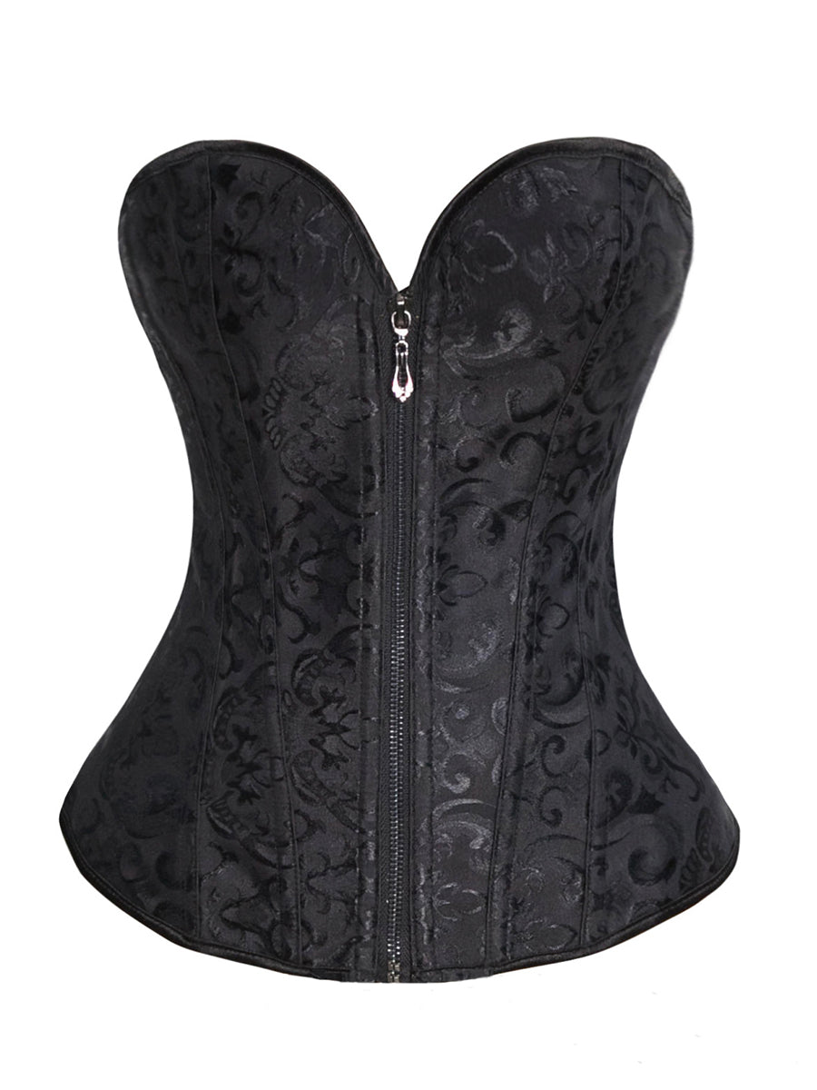 Plus Size Off Shoulder Corset Body Shaper for Women