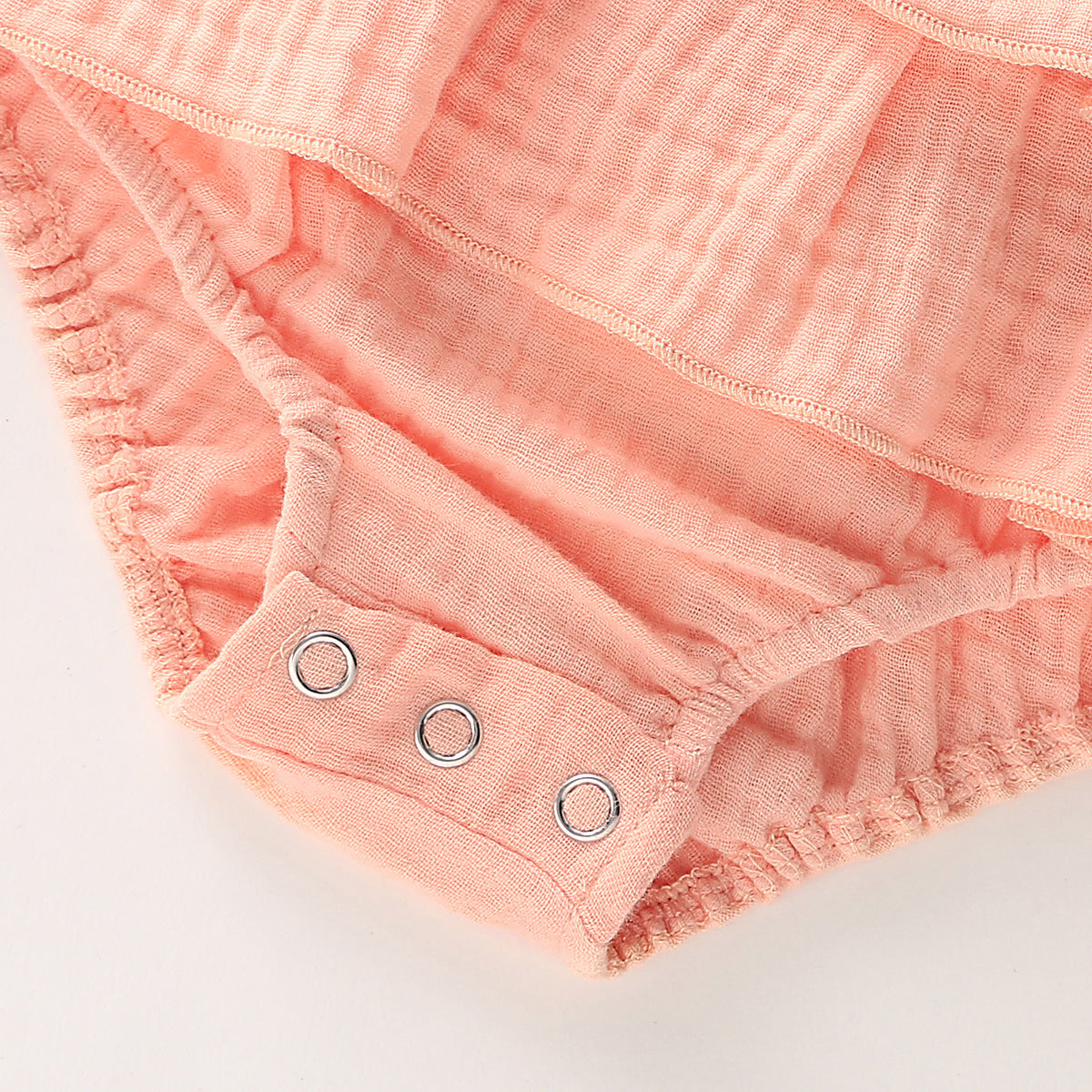 2021 Summer European Baby Bodysuit with Bow