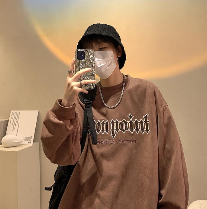 Ladies Tie-Dye Long Sleeve Sweatshirt | Streetwear