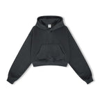 High Street Women's Short Hooded Plush Sweater
