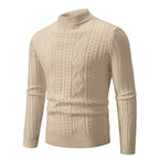 Men's Woven Casual Pullover Sweater Top | Streetwear