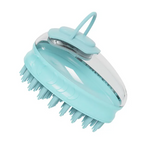 Pet Bath Brush with Soap Dispenser, Soft Silicone Massage Grooming Brush for Dogs & Cats, Shampoo Scrubber for Bath Time