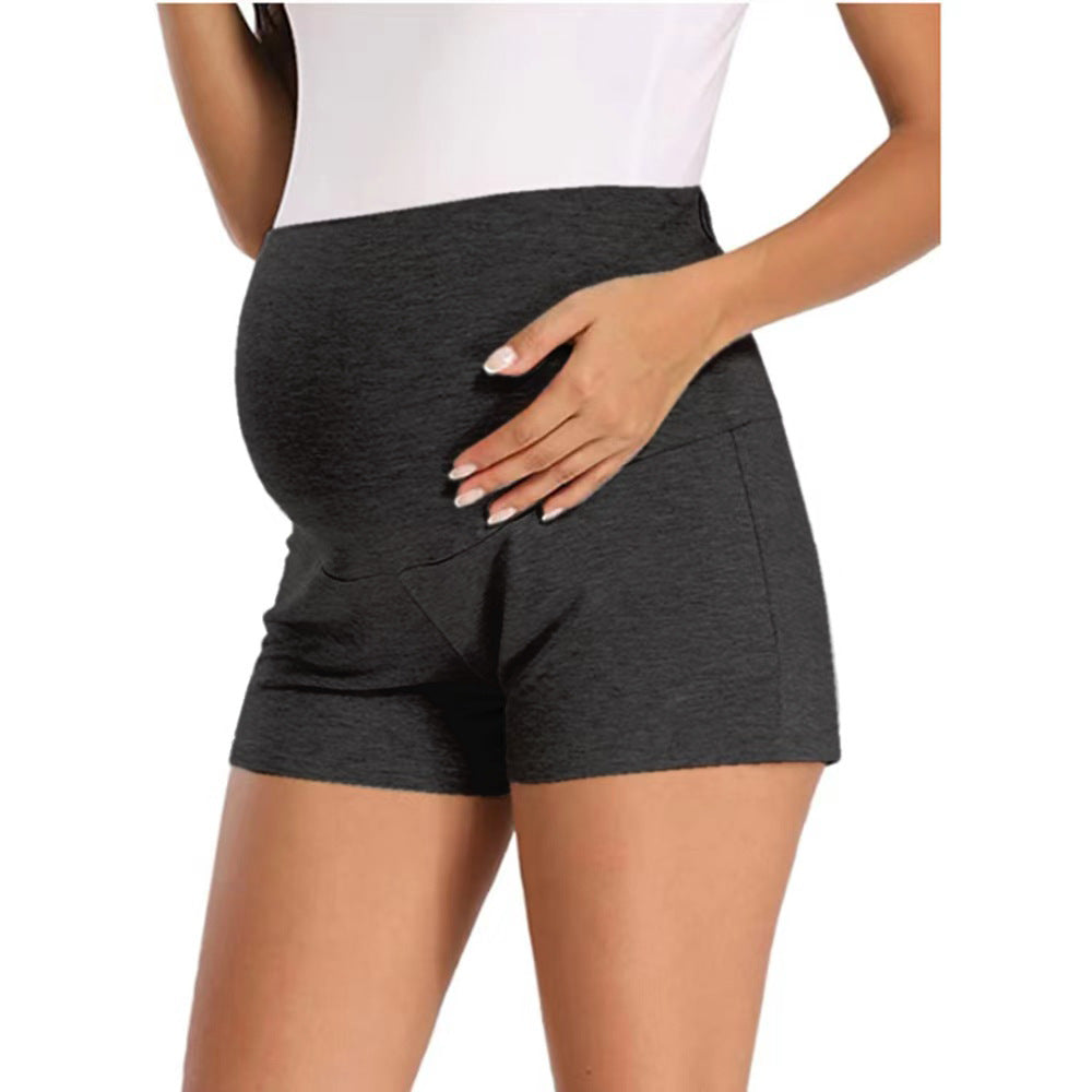 Cotton Belly Shorts for Pregnant Women - Simple Style