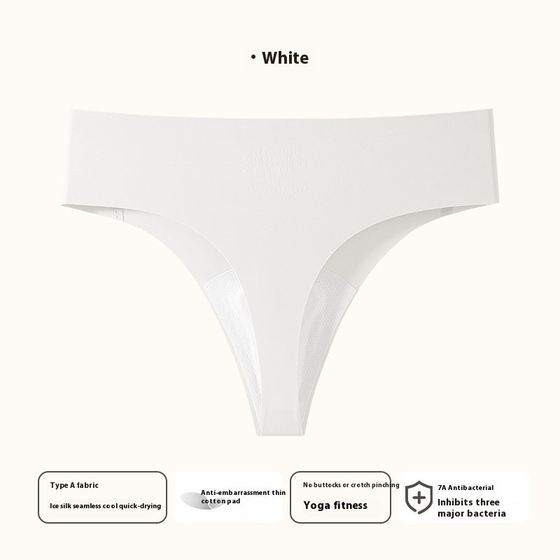 Seamless Ice Silk Women's Panties