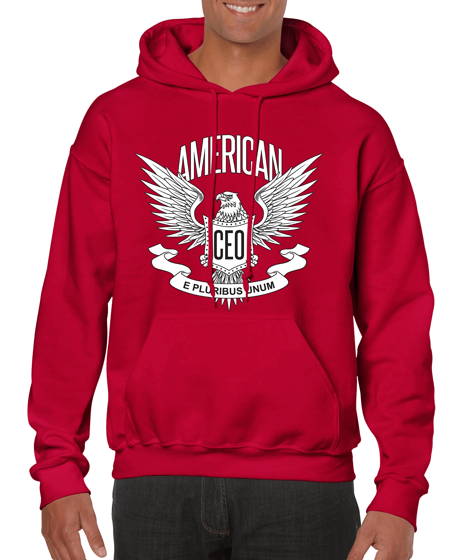 American CEO Patriotic Eagle Men’s Hoodie | Streetwear