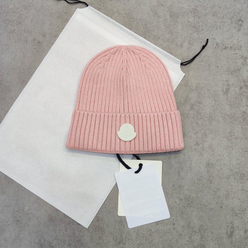 New Women's Winter Knitting Wool Hat | Embroidered Cap