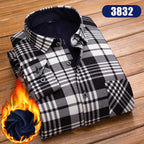 Men's Plus Size Long Sleeve Thermal Underwear Shirt