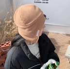 Thickened Warm Earmuff Cute Fashion Hat | Embroidered Cap