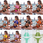 Multicolor Special Fabric Bikini Set for Women