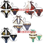 2022 Summer Genshin Impact 3D Print Bikini Set