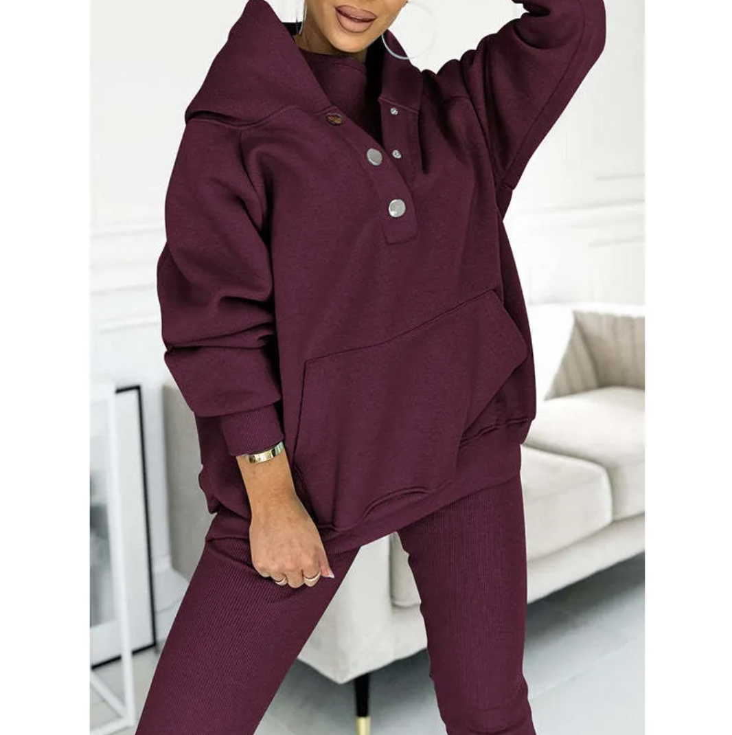 Sporty Slim Fit Hoodie | Streetwear