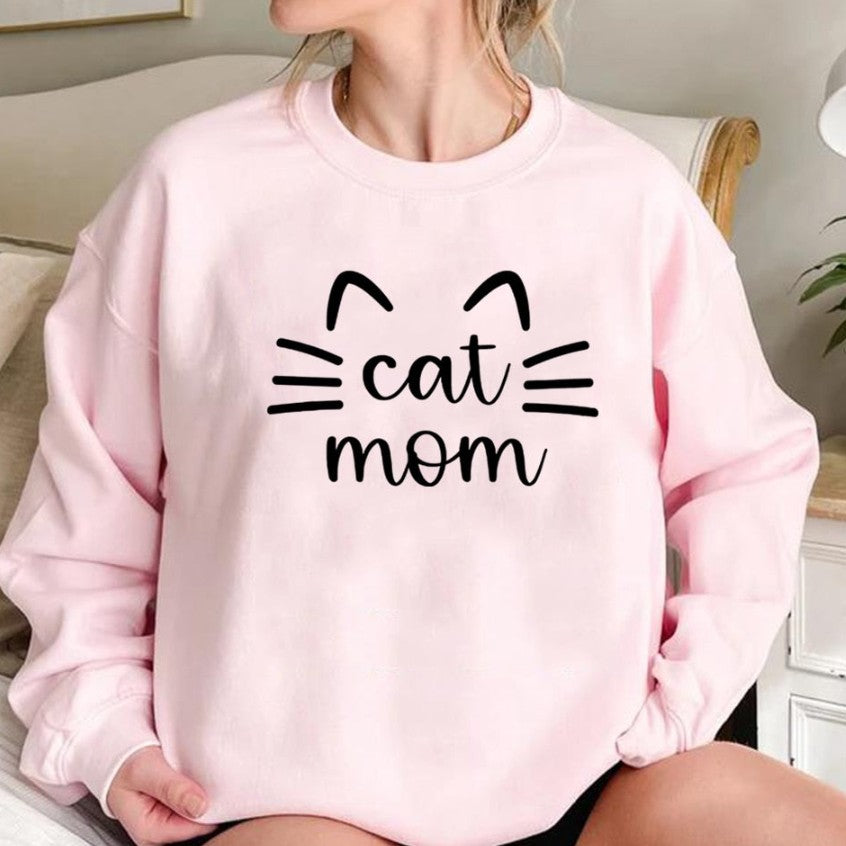 Cat Mom Sweatshirt | Streetwear