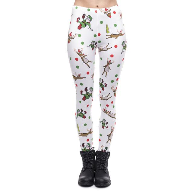 Snowflake Leggings and Christmas Yoga Pants