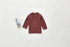 Autumn Baby Cotton Soft Round Neck Pullover Top