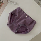 Japanese Cream Rose Seamless Moisturizing Panties