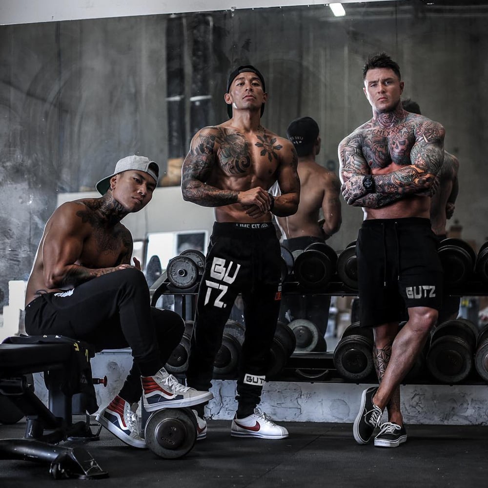 Men's Fleece Sweatpants in European and American Style