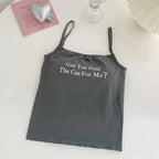 Lightweight Y2K Women's Padded Spaghetti Strap Tank Tops