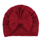 Baby Beanie Cap with Bow | Embroidered Cap