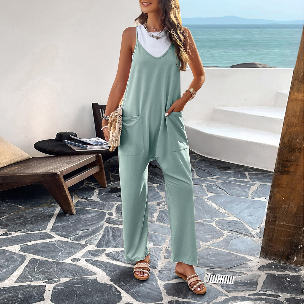 Women's Slim Fit Solid Color Bodysuit