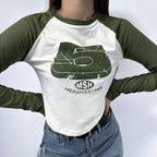 Autumn Fashion Colorful Sweatshirt for Trendy Girls | Streetwear