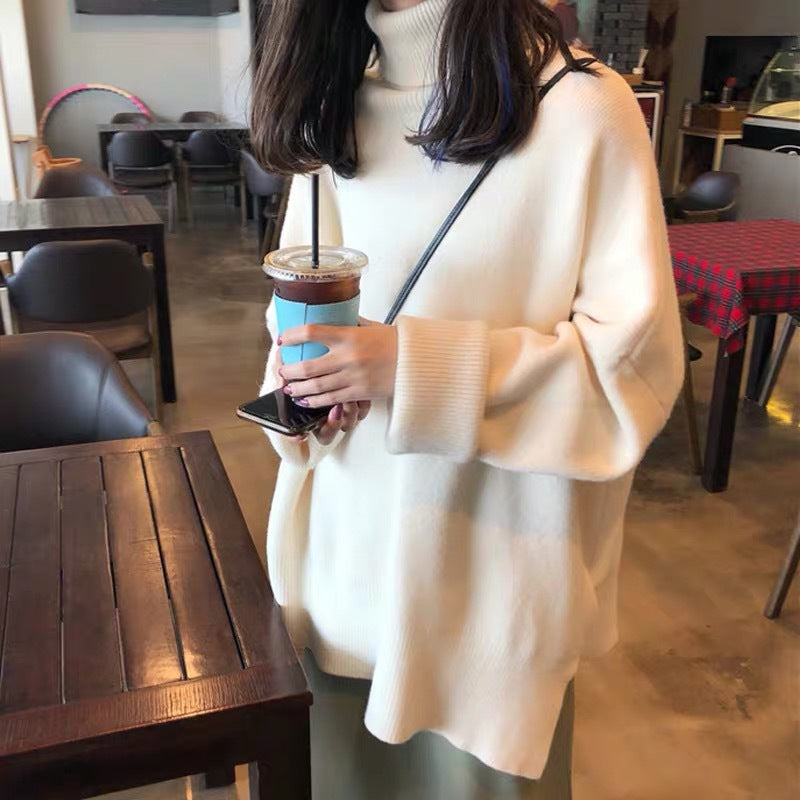 Basic Turtleneck Sweater for Everyday Wear