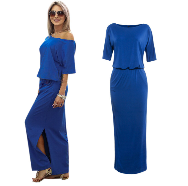 Summer Side Split Pocket Loose Dress