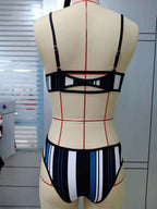 2020 Trendy Striped Bikini for Cross-Border Fashion