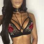 Lace Embroidered Lingerie Cami Bra