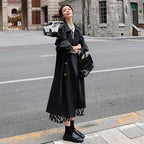 Women's Mid-Length Over-the-Knee Slimming Coat