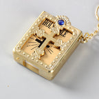 Mini Pocket English Bible Keychain