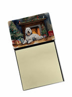 Old English Sheepdog Cozy Christmas Sticky Note Holder