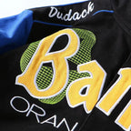 Autumn Winter Baseball Jacket with Embroidery Design