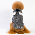Thick Coral Fleece Sloth Bear Dog Clothes