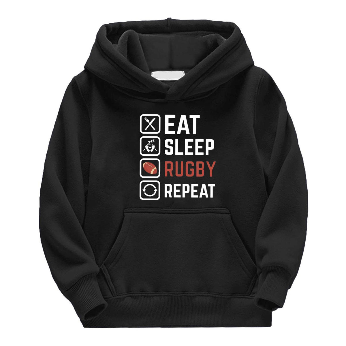 Korean Printed Slouchy Long Sleeve Loose Hoodie | Streetwear