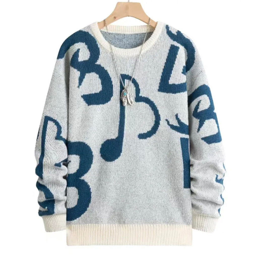 Jacquard Thickened Bottoming Shirt Thermal Sweater