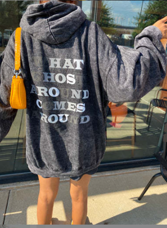Casual Women's Hoodie Sweater with Letter Print | Streetwear