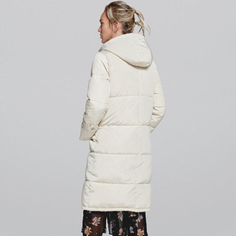 2020 Women's Hooded Long Cotton Padded Coat S-2XL