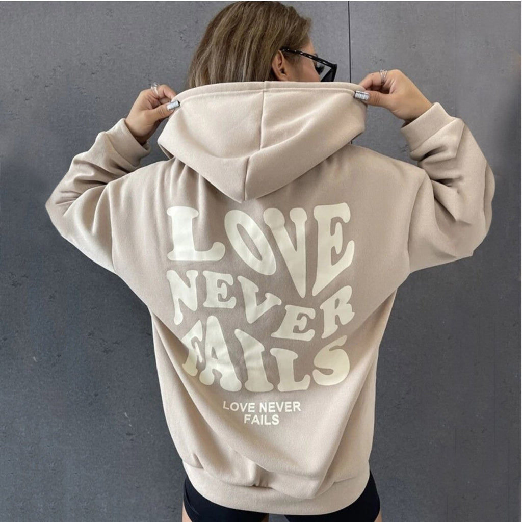 European American Ladies Printed Pullover Sweater | Streetwear