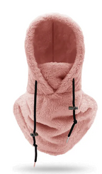 Cold Protection Thickening Scarf Hat | Embroidered Cap