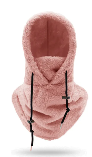 Cold Protection Thickening Scarf Hat | Embroidered Cap