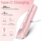 2-in-1 Waterproof Bikini Trimmer for Women