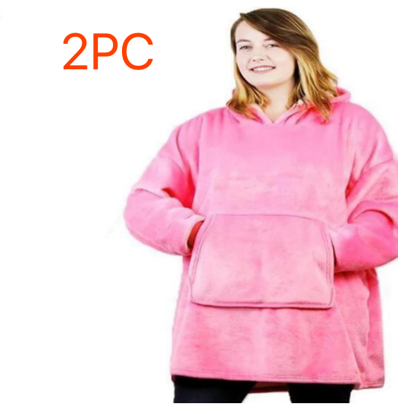 Plush Hoodie Blanket for Cozy Comfort | Streetwear