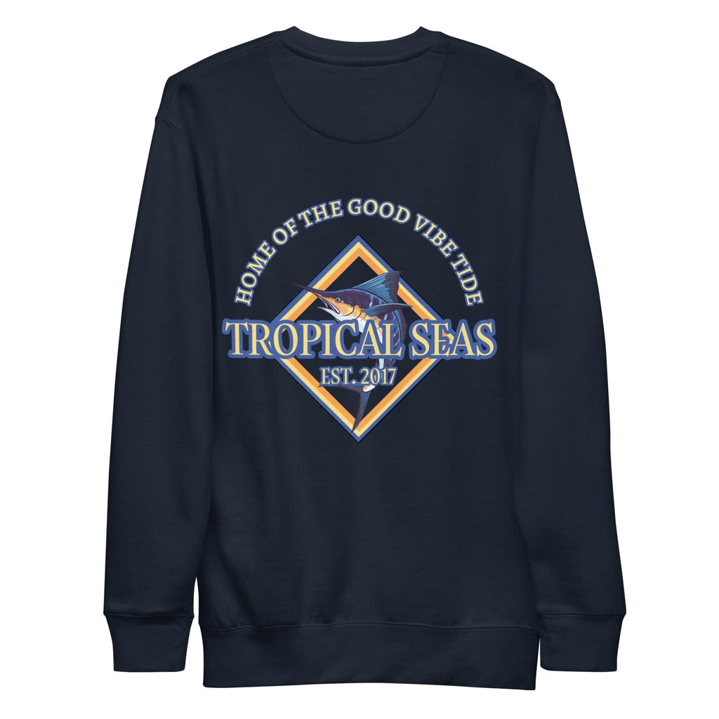 Men's Premium Marlin Action Sweatshirt | Streetwear