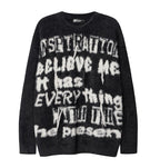 Men's Retro Fashion Sweater with Contrast Color Tassels