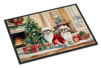 Pekingese Cozy Christmas Doormat
