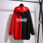 Plus Size Women's Long Hoodie Sweatshirt Coat (3XL-7XL) | Streetwear