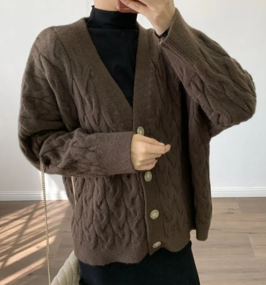 CozyChic Knitted Cardigan
