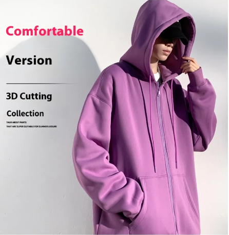 FleeceHood Cardigan