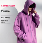 FleeceHood Cardigan