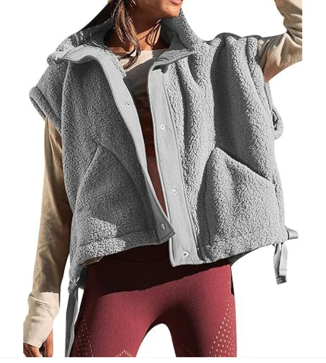 Women’s Sleeveless Vest Coat